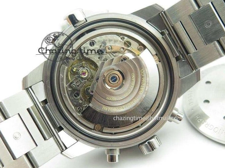 MIROTIME 0404 Versatile Aquatimer Chrono IW376803 V6F 1:1 Best Edition White Dial On SS Bracelet A 7359